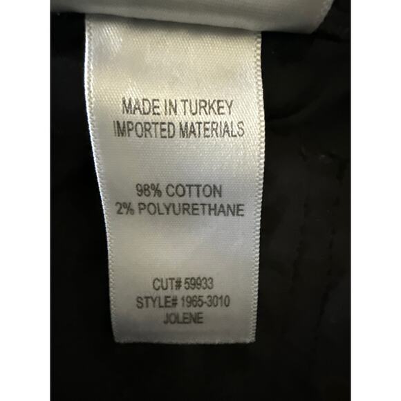 Citizens of Humanity Jolene High Rise Jeans in Stormy Black Size 25 - Picture 14 of 15